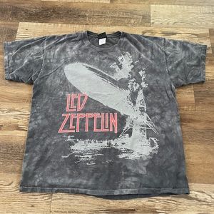 Led Zeppelin liquid blue T-shirt XL
